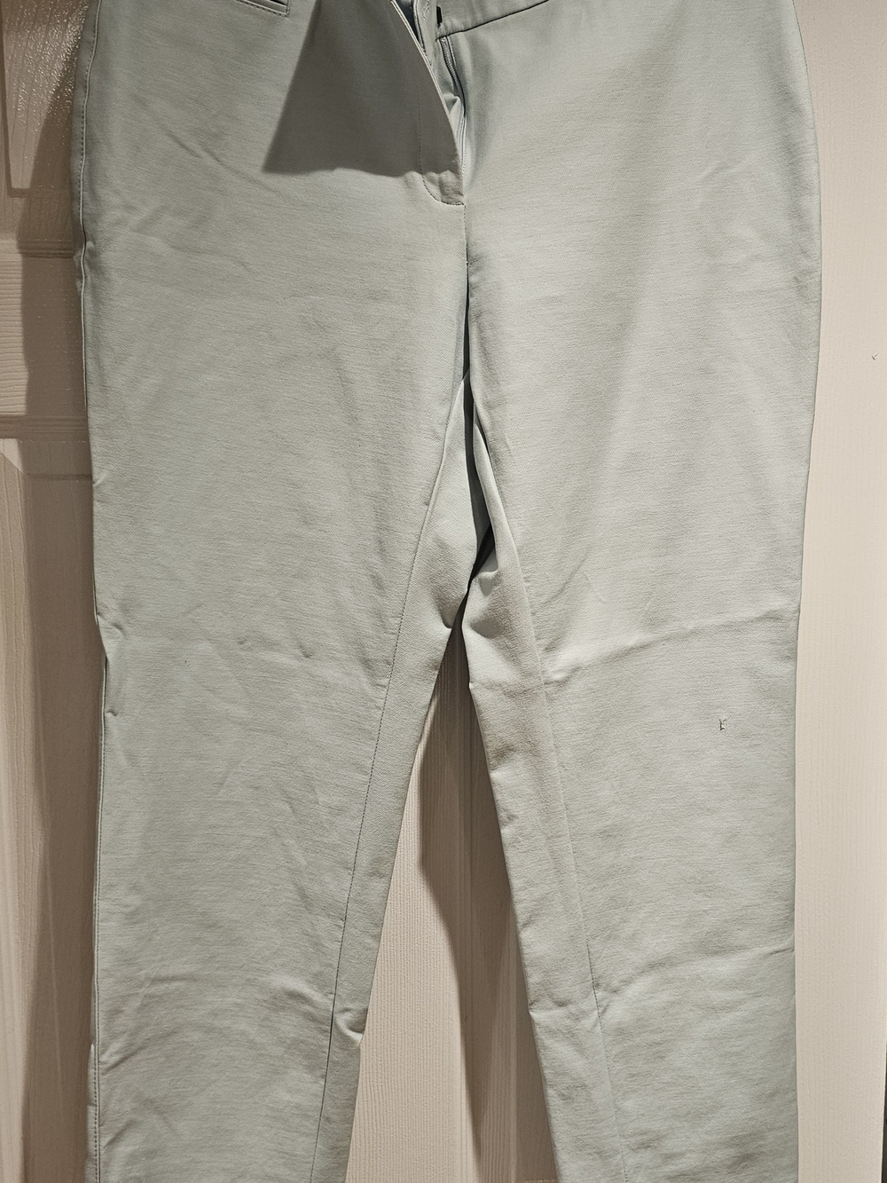 White House Black Market Mint Sage Ankle Crop Pants